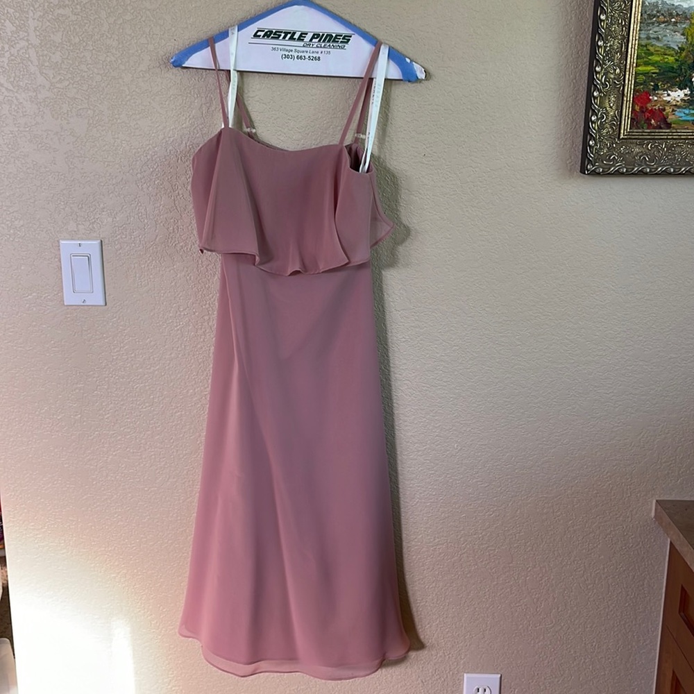 Two dusty rose summer dresses. Girls size 12